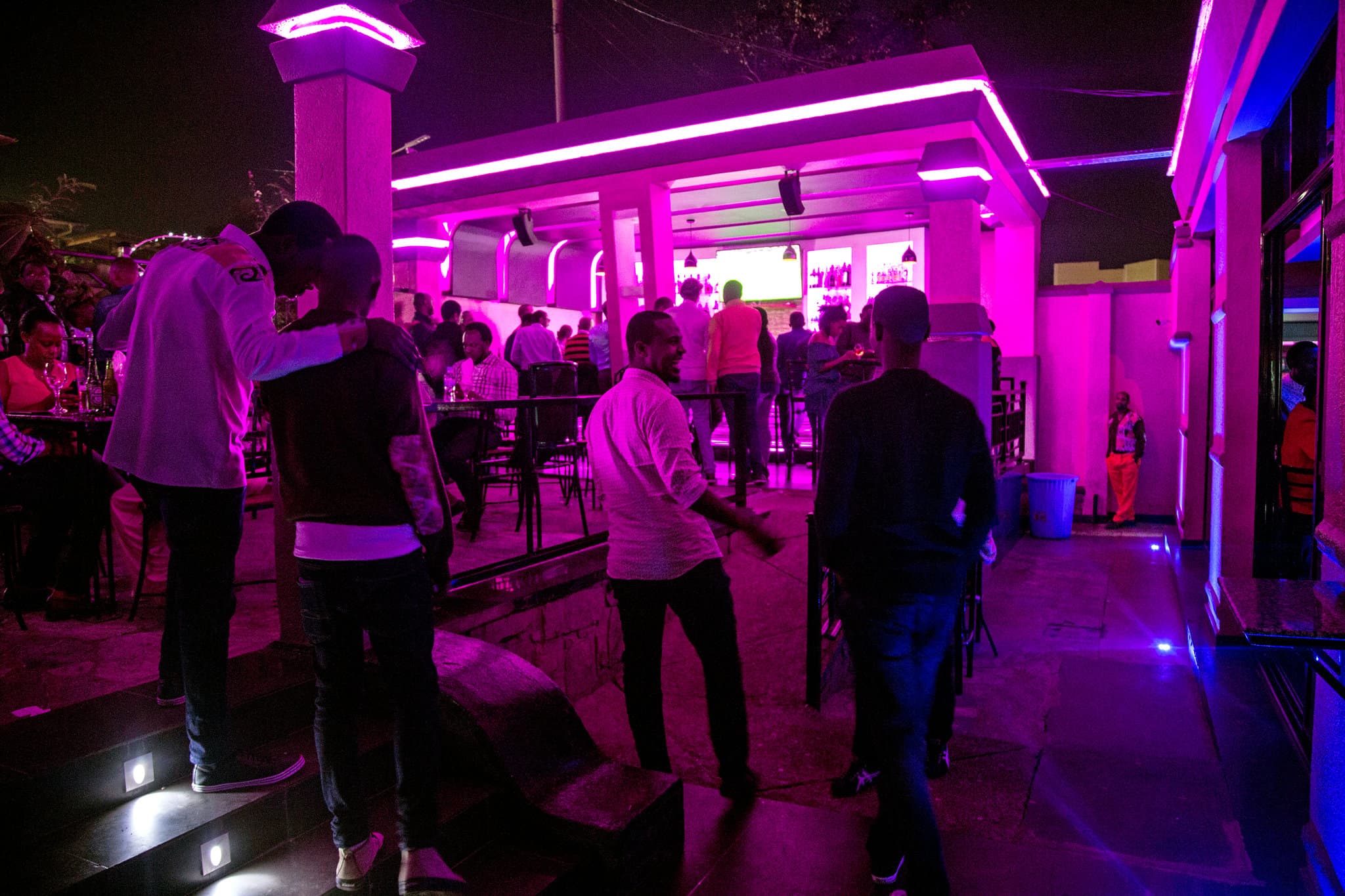 City nightlife scene