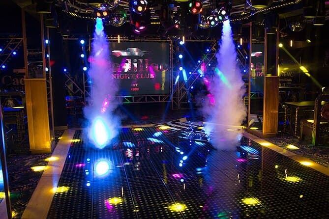 Lights and crowd